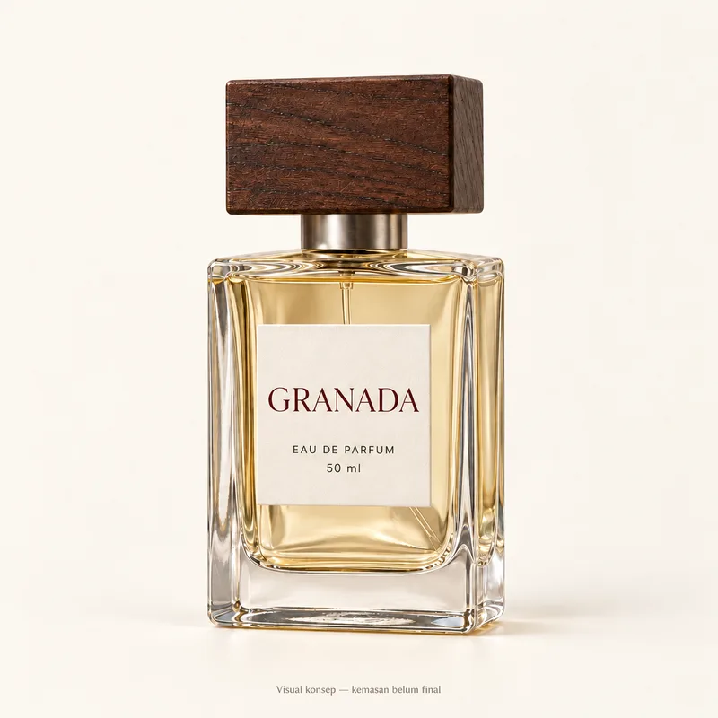 Konsep botol GRANADA, Eau de Parfum 50 ml