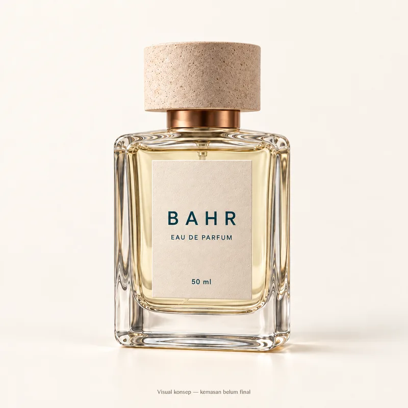 Konsep botol BAHR, Eau de Parfum 50 ml