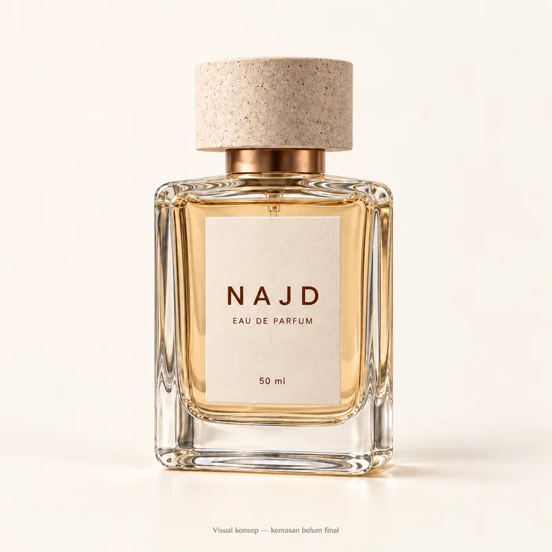 Konsep botol NAJD, Eau de Parfum 50 ml