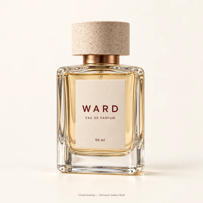 Konsep botol WARD, Eau de Parfum 50 ml